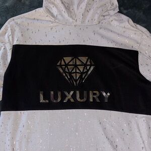 Luxury Hoodie with Diamond Logo